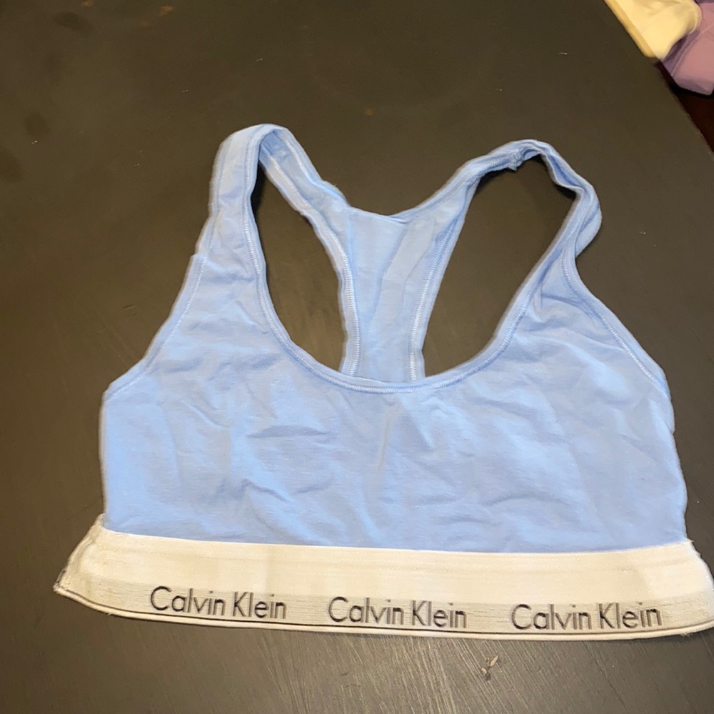 Size small blue bralette